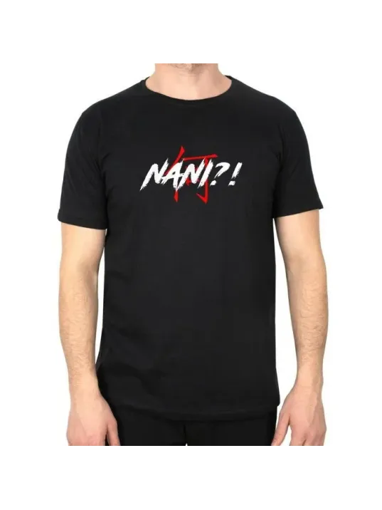 Unisex Bisiklet Yaka Baskılı Oversize T-Shirt - Siyah Unisex Bisiklet Yaka Baskılı Oversize T-Shirt - Siyah