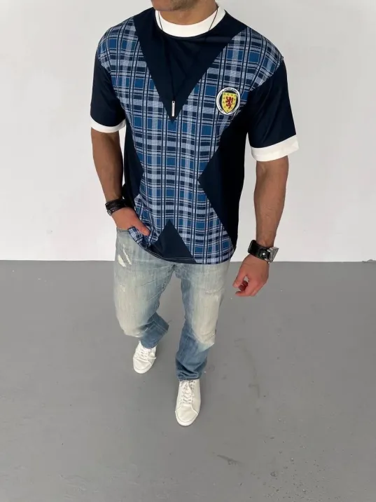 Unisex Bisiklet Yaka Baskılı Oversize T-Shirt - Siyah Unisex Bisiklet Yaka Baskılı Oversize T-Shirt - Siyah