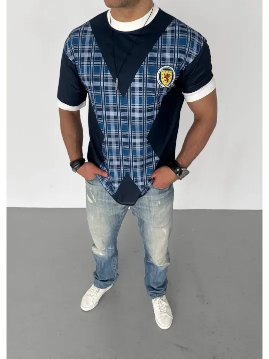 Unisex Bisiklet Yaka Baskılı Oversize T-Shirt - Siyah