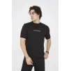 Unisex Bisiklet Yaka Slim fit T-Shirt- Siyah Unisex Bisiklet Yaka Slim fit T-Shirt- Siyah