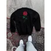 Unisex Bisiklet Yaka Ön Ve Arka Baskılı SweatShirt - Siyah Unisex Bisiklet Yaka Ön Ve Arka Baskılı SweatShirt - Siyah