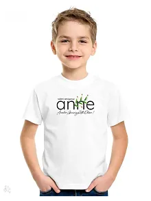 Unisex Çocuk Baskılı T-shirt - Beyaz