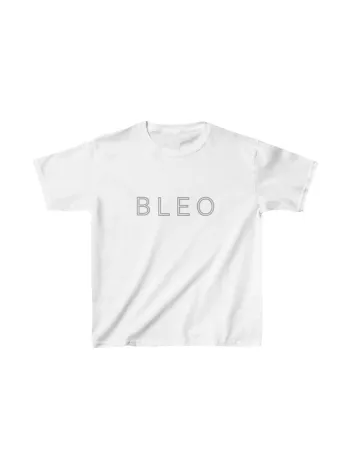 Unisex Çocuk Baskılı T-shirt - Beyaz