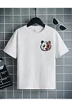 Unisex Çocuk Baskılı T-shirt - Beyaz