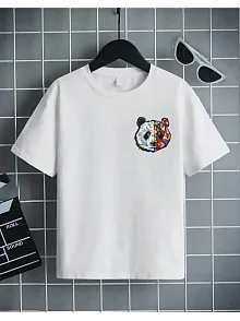 Unisex Çocuk Baskılı T-shirt - Beyaz