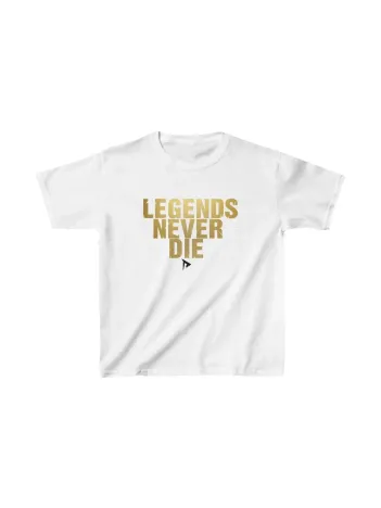 Unisex Çocuk Baskılı T-shirt - Beyaz