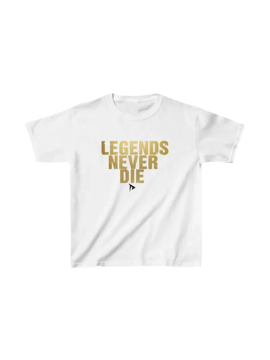 Unisex Çocuk Baskılı T-shirt - Beyaz