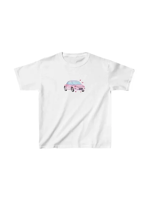 Unisex Çocuk Baskılı T-shirt - Beyaz