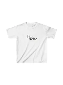 Unisex Çocuk Baskılı T-shirt - Beyaz