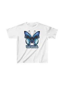 Unisex Çocuk Baskılı T-shirt - Beyaz