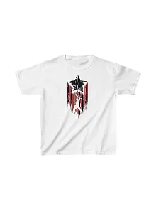 Unisex Çocuk Baskılı T-shirt - Beyaz