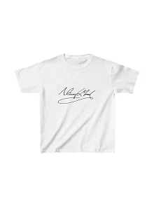 Unisex Çocuk Baskılı T-shirt - Beyaz