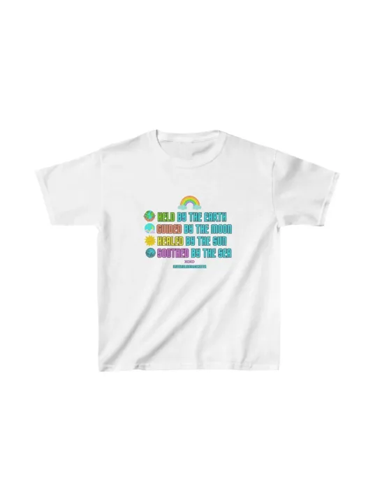 Unisex Çocuk Baskılı T-shirt - Beyaz Unisex Çocuk Baskılı T-shirt - Beyaz