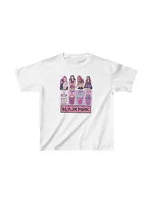 Unisex Çocuk Baskılı T-shirt - Beyaz