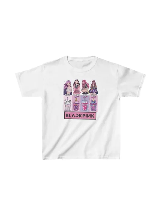 Unisex Çocuk Baskılı T-shirt - Beyaz