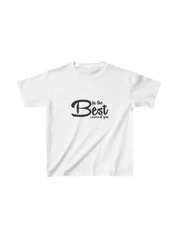 Unisex Çocuk Baskılı T-shirt - Beyaz
