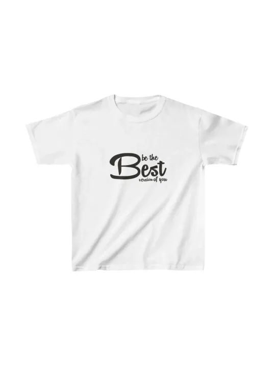Unisex Çocuk Baskılı T-shirt - Beyaz