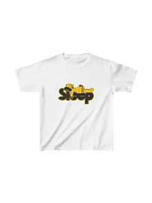 Unisex Çocuk Baskılı T-shirt - Beyaz