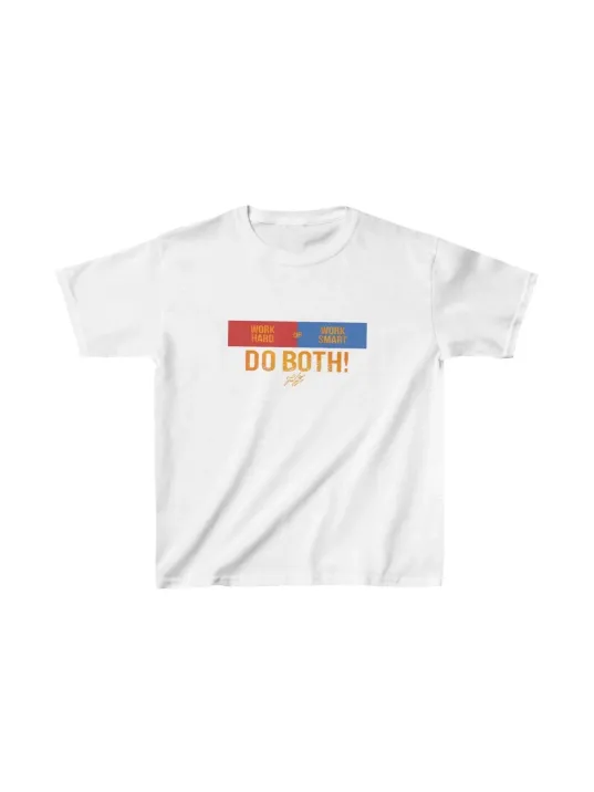 Unisex Çocuk Baskılı T-shirt - Beyaz Unisex Çocuk Baskılı T-shirt - Beyaz