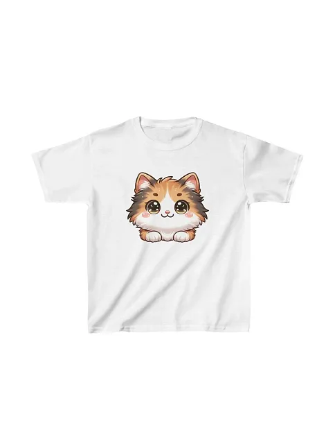 Unisex Çocuk Baskılı T-shirt - Beyaz