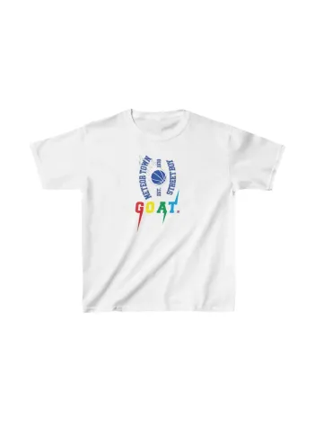 Unisex Çocuk Baskılı T-shirt - Beyaz