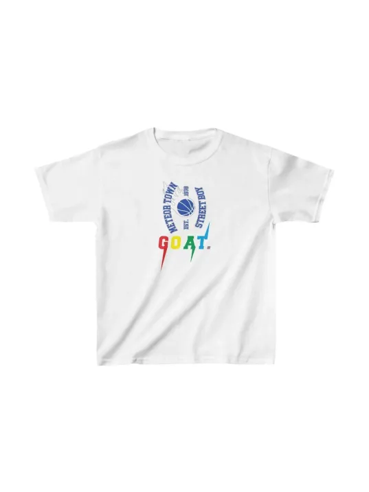 Unisex Çocuk Baskılı T-shirt - Beyaz