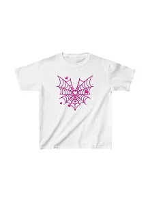 Unisex Çocuk Baskılı T-shirt - Beyaz