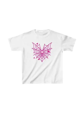 Unisex Çocuk Baskılı T-shirt - Beyaz