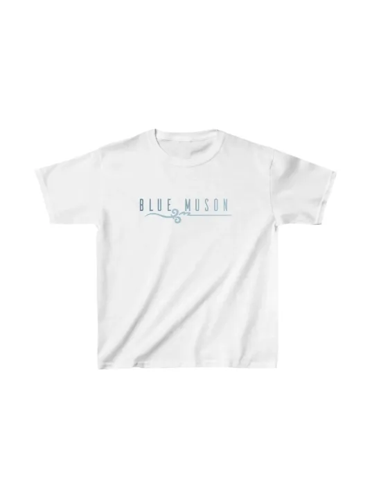 Unisex Çocuk Baskılı T-shirt - Beyaz