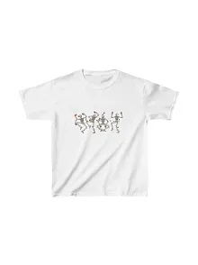 Unisex Çocuk Baskılı T-shirt - Beyaz