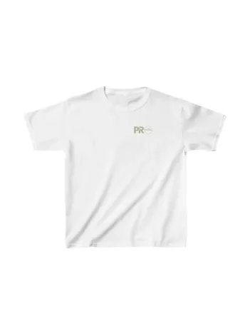 Unisex Çocuk Baskılı T-shirt - Beyaz