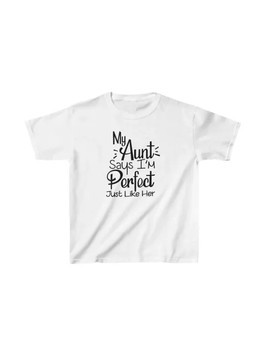 Unisex Çocuk Baskılı T-shirt - Beyaz Unisex Çocuk Baskılı T-shirt - Beyaz