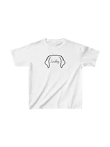 Unisex Çocuk Baskılı T-shirt - Beyaz