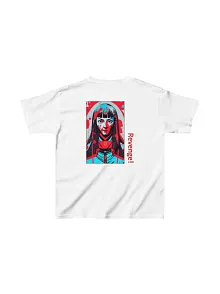 Unisex Çocuk Baskılı T-shirt - Beyaz