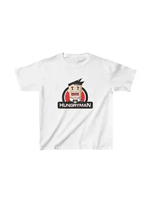 Unisex Çocuk Baskılı T-shirt - Beyaz