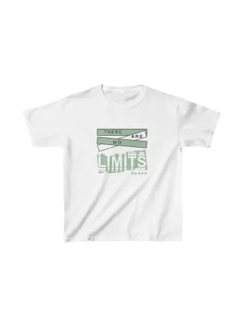 Unisex Çocuk Baskılı T-shirt - Beyaz