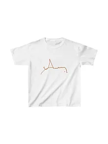 Unisex Çocuk Baskılı T-shirt - Beyaz