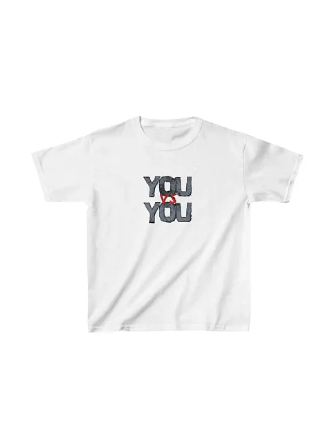 Unisex Çocuk Baskılı T-shirt - Beyaz