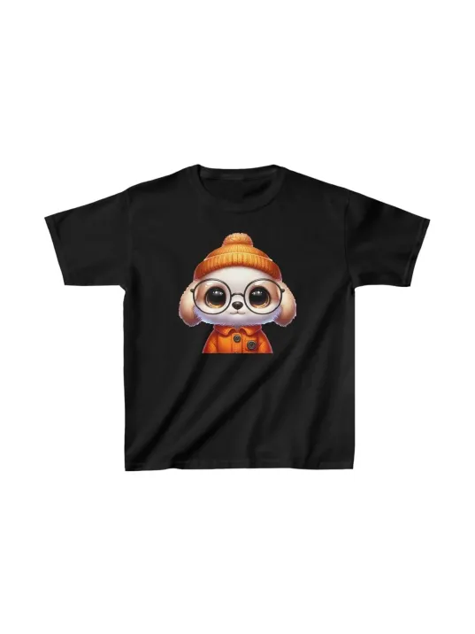 Unisex Çocuk Baskılı T-Shirt - Siyah Unisex Çocuk Baskılı T-Shirt - Siyah