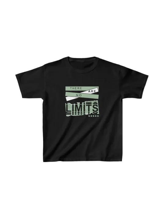 Unisex Çocuk Baskılı T-Shirt - Siyah Unisex Çocuk Baskılı T-Shirt - Siyah