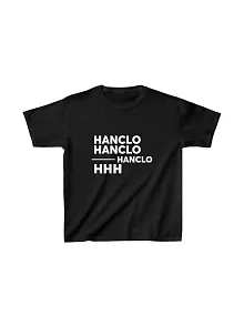 Unisex Çocuk Baskılı T-shirt - Siyah