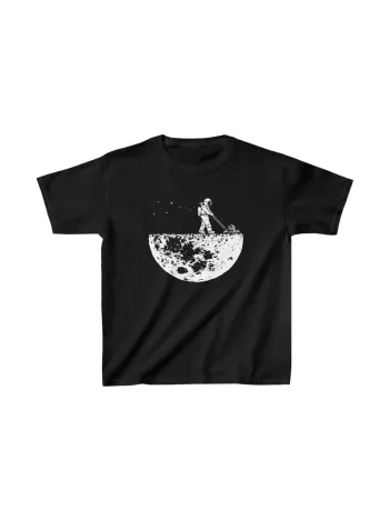 Unisex Çocuk Baskılı T-Shirt - Siyah Unisex Çocuk Baskılı T-Shirt - Siyah