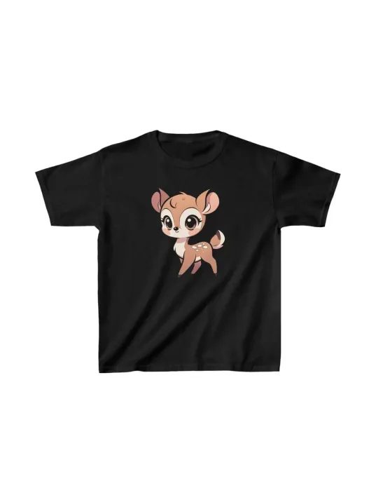 Unisex Çocuk Baskılı T-Shirt - Siyah Unisex Çocuk Baskılı T-Shirt - Siyah