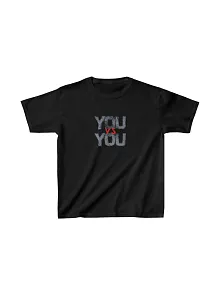 Unisex Çocuk Baskılı T-shirt - Siyah