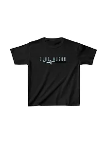 Unisex Çocuk Baskılı T-shirt - Siyah