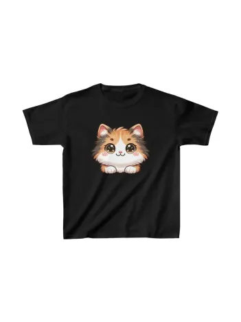 Unisex Çocuk Baskılı T-Shirt - Siyah Unisex Çocuk Baskılı T-Shirt - Siyah