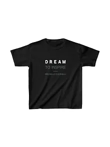 Unisex Çocuk Baskılı T-shirt - Siyah