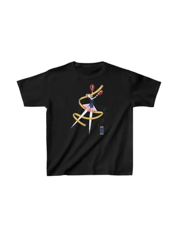 Unisex Çocuk Baskılı T-Shirt - Siyah Unisex Çocuk Baskılı T-Shirt - Siyah