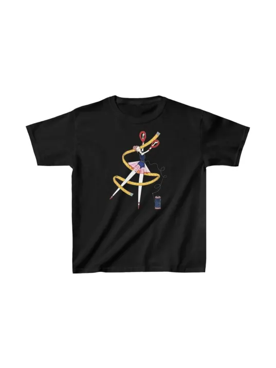 Unisex Çocuk Baskılı T-Shirt - Siyah Unisex Çocuk Baskılı T-Shirt - Siyah