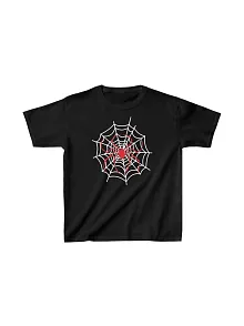 Unisex Çocuk Baskılı T-shirt - Siyah